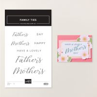 Family Ties Photopolymer Stamp Set (English) [ 166897 ]