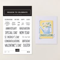 Reason To Celebrate Photopolymer Stamp Set (English) [ 166905 ]