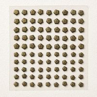 Faux Bronze Pentagons [ 166931 ]