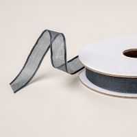 Secret Sea 3/8" (1 Cm) Bordered Open Weave Ribbon [ 166932 ]