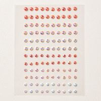 Pearlized Faceted Circles [ 166978 ]