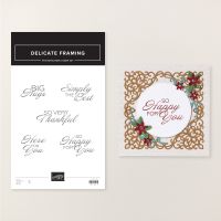 Delicate Framing Photopolymer Stamp Set (English) [ 167024 ]