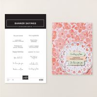 Banner Sayings Photopolymer Stamp Set (English) [ 167044 ]