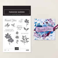 Paradise Garden Photopolymer Stamp Set (English) [ 167114 ]