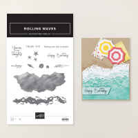 Rolling Waves Photopolymer Stamp Set [ 167142 ]
