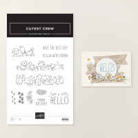 Cutest Crew Photopolymer Stamp Set (English) [ 167146 ]