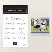 Currently Loving Photopolymer Stamp Set (English) [ 167183 ]