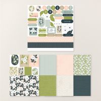 Lovely Blossoms Designer Series Paper & Sticker Sheet (English) [ 167192 ]