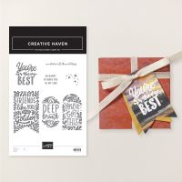 Creative Haven Photopolymer Stamp Set (English) [ 167202 ]