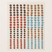 Earthy Matte Dots [ 167213 ]