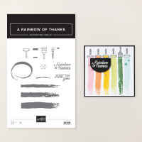 A Rainbow Of Thanks Photopolymer Stamp Set [ 167233 ]