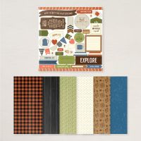 Weekend Adventures Designer Series Paper & Sticker Sheet (English) [ 167314 ]