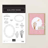 Scalloped Wishes Photopolymer Stamp Set (English) [ 167447 ]