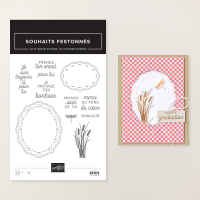 Souhaits Festonnés Photopolymer Stamp Set (French) [ 167449 ]