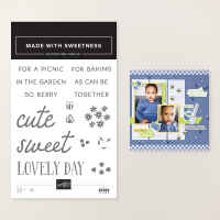 Made With Sweetness Photopolymer Stamp Set (English) [ 167486 ]