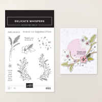 Delicate Whispers Photopolymer Stamp Set (English) [ 167500 ]