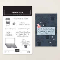 Dream Team Photopolymer Stamp Set (English) [ 167535 ]