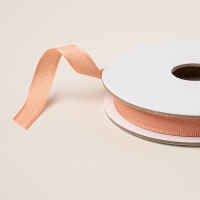 Crisp Cantaloupe 3/8" (1 Cm) Bordered Ribbon [ 167552 ]