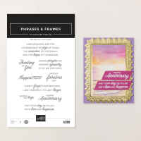 Phrases & Frames Photopolymer Stamp Set (English) [ 167581 ]