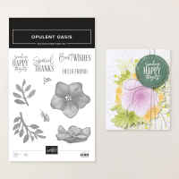 Opulent Oasis Photopolymer Stamp Set (English) [ 167591 ]