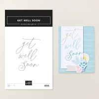 Get Well Soon Photopolymer Stamp Set (English) [ 167613 ]