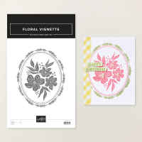 Floral Vignette Photopolymer Stamp Set [ 167615 ]