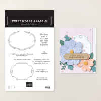 Sweet Words & Labels Photopolymer Stamp Set (English) [ 167622 ]