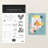 Extraordinary Life Photopolymer Stamp Set (English) [ 167713 ]