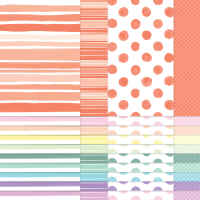 Subtles Painted Patterns 12" X 12" (30.5 X 30.5 Cm) Designer Series Paper [ 167758 ]