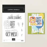 Caring Animals Photopolymer Stamp Set (English) [ 167804 ]