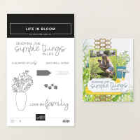 Life In Bloom Photopolymer Stamp Set (English)