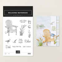 Relaxing Waterside Photopolymer Stamp Set (English) [ 167922 ]