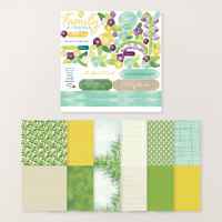 Valley In Bloom 12" X 12" (30.5 X 30.5 Cm) Designer Series Paper & Sticker Sheet (English) [ 167948 ]