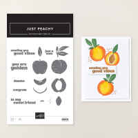 Just Peachy Photopolymer Stamp Set (English) [ 167965 ]