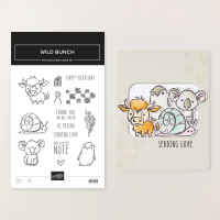 Wild Bunch Photopolymer Stamp Set (English) [ 167987 ]