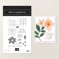 Pretty Poinsettia Photopolymer Stamp Set (English) [ 168140 ]