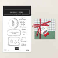 Merriest Tags Photopolymer Stamp Set (English) [ 168154 ]