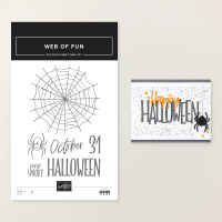 Web Of Fun Photopolymer Stamp Set (English) [ 168204 ]