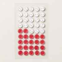 Adhesive Backed Mini Christmas Buttons [ 168234 ]