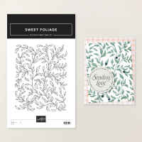 Sweet Foliage Photopolymer Stamp Set [ 168241 ]