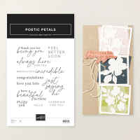 Poetic Petals Photopolymer Stamp Set (English) [ 168266 ]