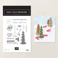 Holly Jolly Branches Photopolymer Stamp Set (English) [ 168273 ]