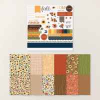 Sunflower Fields 12" X 12" (30.5 X 30.5 Cm) Designer Series Paper & Sticker Sheet (English) [ 168333 ]