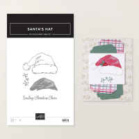 Santa's Hat Photopolymer Stamp Set (English) [ 168408 ]