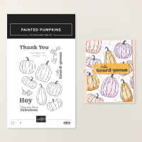 Painted Pumpkins Photopolymer Stamp Set (English) [ 168431 ]