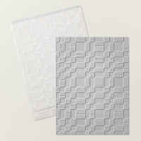 Rustic Check 3 D Embossing Folder [ 168442 ]
