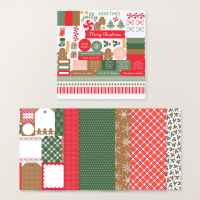 Timeless Christmas 12" X 12" (30.5 X 30.5 Cm) Designer Series Paper & Sticker Sheet (English) [ 168513 ]