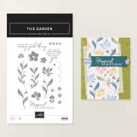 Tile Garden Photopolymer Stamp Set (English) [ 168567 ]