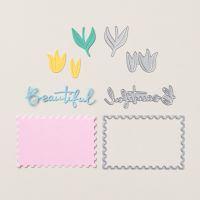 Beautiful Blooms Dies (English) [ 168666 ]