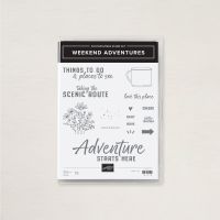 Weekend Adventures Photopolymer Stamp Set (English) [ 169105 ]